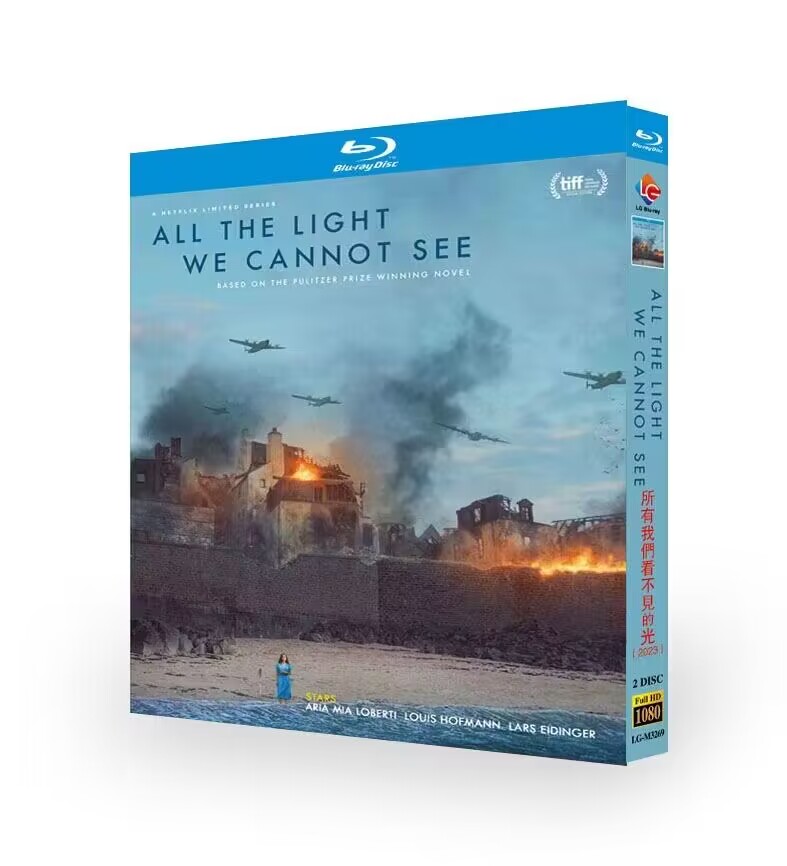 American Drama All the Light We Cannot See Bluray All Region Discs 2 English Subtitle Boxed